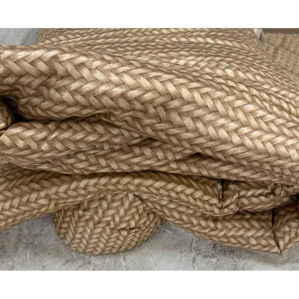 Vintage Ralph Lauren Bedding Desert Plains Wicker Twin Comforter Wicker Bamboo